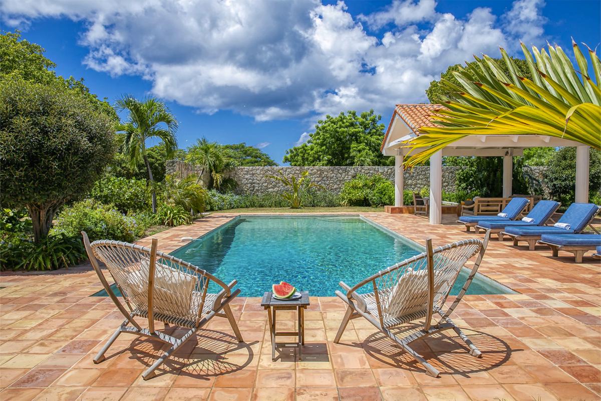 A louer villa 3 chambres Terres Basses Saint Martin_ Piscine - 2
